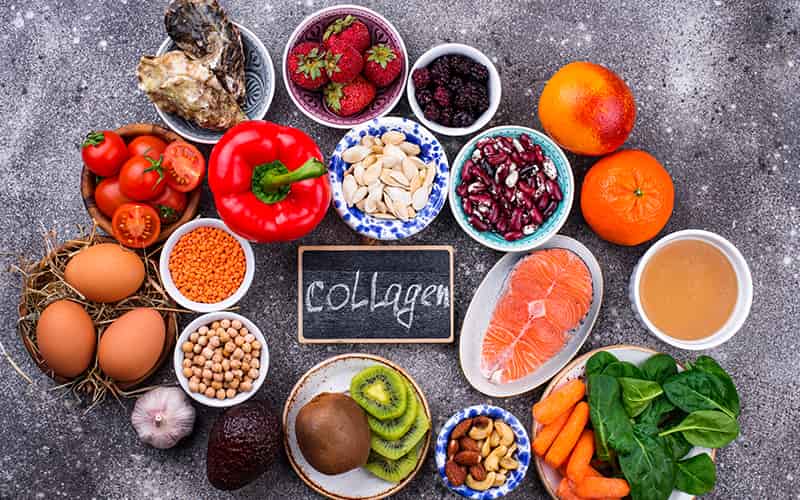 Foods containing collagen